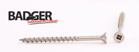 8-8X2-1/2 Badger™ Square Drive Flat Head Screw