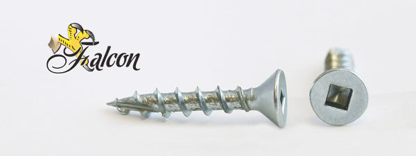 8-8X1 Falcon™ Square Drive Flat Head Screw