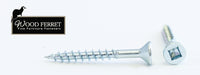 6X1-1/4" Square Drive Flat Head Screw