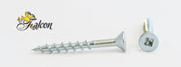 8-8X1-1/2 Falcon™ Square Drive Flat Head Screw Nibs