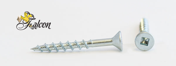 8-8X1-1/2 Falcon™ Square Drive Flat Head Screw Nibs