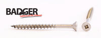 10-8X2-1/2 Badger™ Square Drive Bugle Head Screw