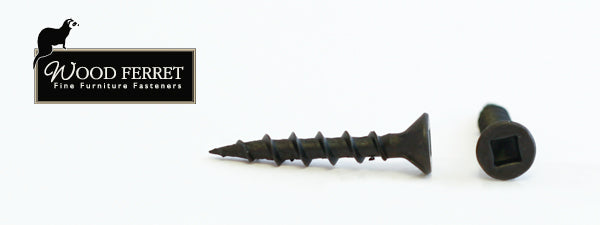 7-8X1 WoodFerret™ Square Drive Flat Head Screw