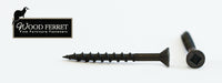 7-8X1-1/2 WoodFerret™ Square Drive Flat Head Screw
