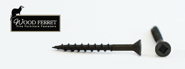 7-8X1-1/2 WoodFerret™ Square Drive Flat Head Screw