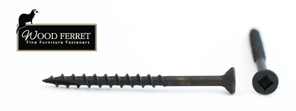 7-8X2 WoodFerret™ Square Drive Flat Head Screw