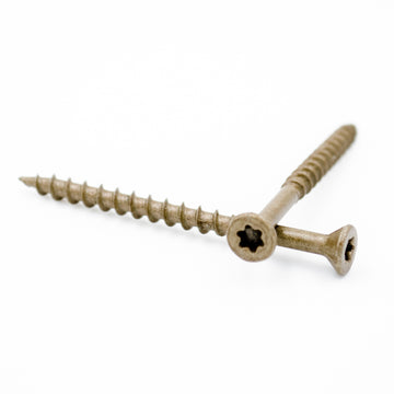 9-8X2-1/2 Star Drive Flat Head Ceramic Screw