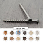 Bulk Decking Screws Azek Color Match for Decks Castle Gate Color