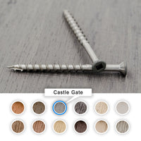 Bulk Decking Screws Azek Color Match for Decks Castle Gate Color