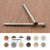 Beautiful Mahogany Azek Color Match Painted Deck Screws 
